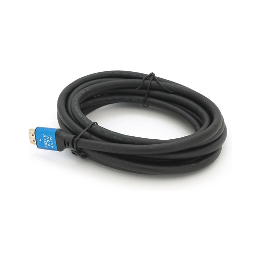 Кабель мультимедійний HDMI M to HDMI M 3.0m V2.0 4Kx2K black Merlion (YT-HDMI(M)/(M)4KV2.0-3.0m/19118) Кабель мультимедійний HDMI M to HDMI M 3.0m V2.0 4Kx2K black Merlion (YT-HDMI(M)/(M)4KV2.0-3.0m/19118)
