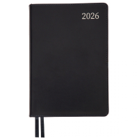 Weekly Leo planner A5 dated 2026 "Aldento", integral, dark blue, 368 pages (252672)