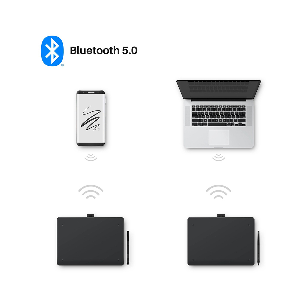 Графічний планшет Huion Inspiroy Frego M + рукавичка (L610) Графічний планшет Huion Inspiroy Frego M + рукавичка (L610)