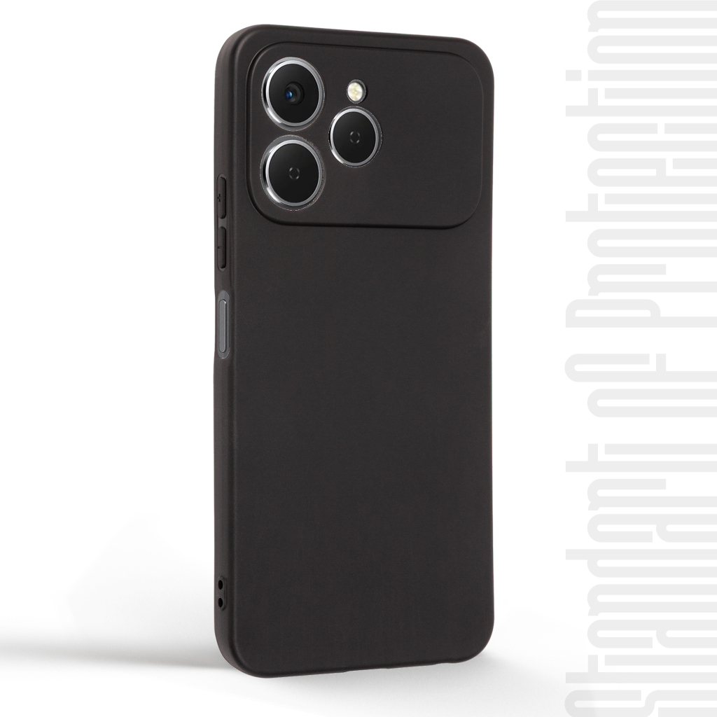 Чохол до мобільного телефона Armorstandart Matte Slim Fit Tecno Spark 40 4G Camera cover Black (ARM87257) Чохол до мобільного телефона Armorstandart Matte Slim Fit Tecno Spark 40 4G Camera cover Black (ARM87257)