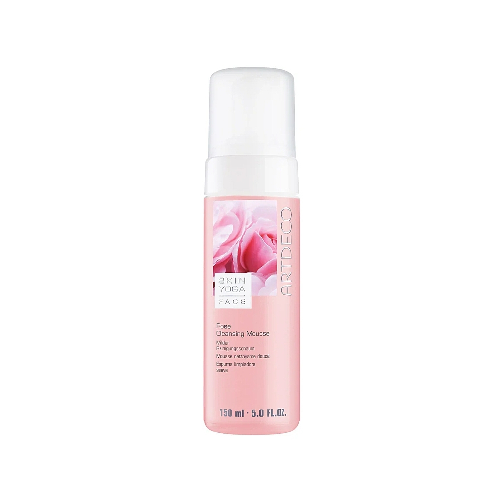 Пінка для вмивання Artdeco Skin Yoga Face Rose Cleansing Mousse 150 мл (4052136257960)