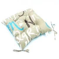 Chair cushion MirSon Beige Print 17-0104 Severo 40x50 cm (2200006276449)