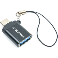 Перехідник OTG USB 3.0 AF to USB-C Cabletime (CA913688)