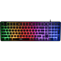 Клавіатура AOC GK116B LED USB UA Black (GK116B/97)