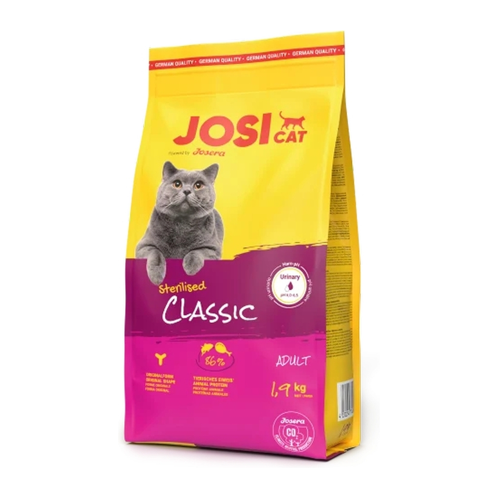 Сухий корм для кішок Josera JosiCat Sterilised Classic 1.9 кг (4032254774969) Сухий корм для кішок Josera JosiCat Sterilised Classic 1.9 кг (4032254774969)