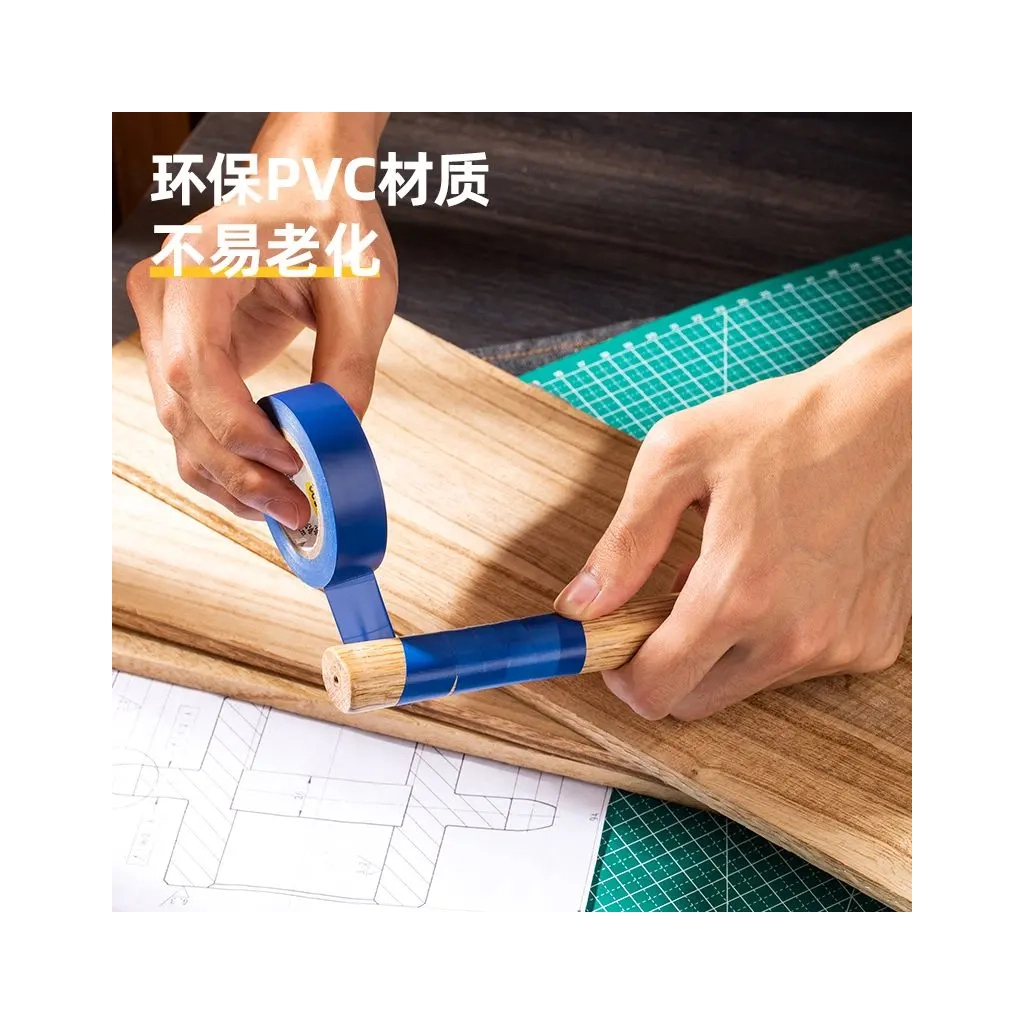 Ізоляційна стрічка Deli 0,13 мм x 18 мм x 10 м синя (DL5265) Ізоляційна стрічка Deli 0,13 мм x 18 мм x 10 м синя (DL5265)