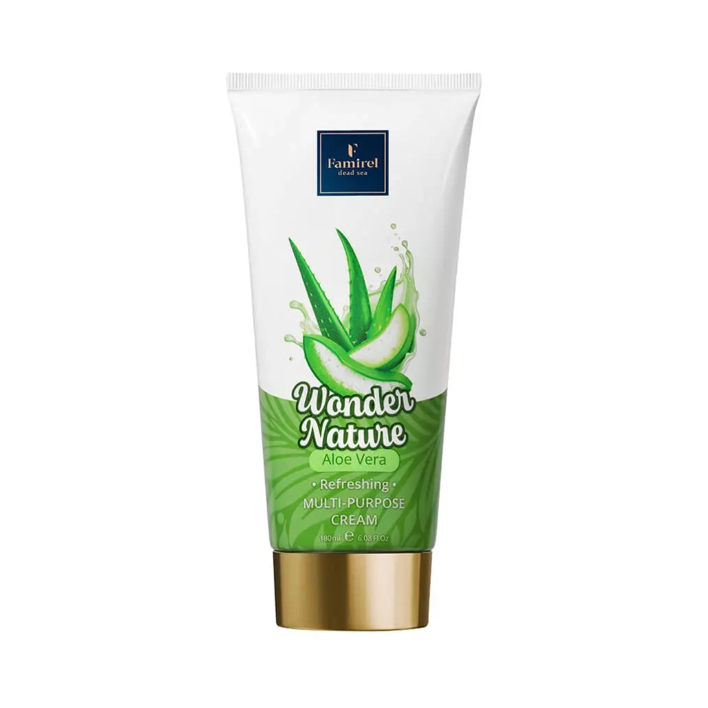 Крем для тіла Famirel Wonder Nature Aloe Vera Refreshing Multi-Purpose Cream 180 мл (7290114086189)