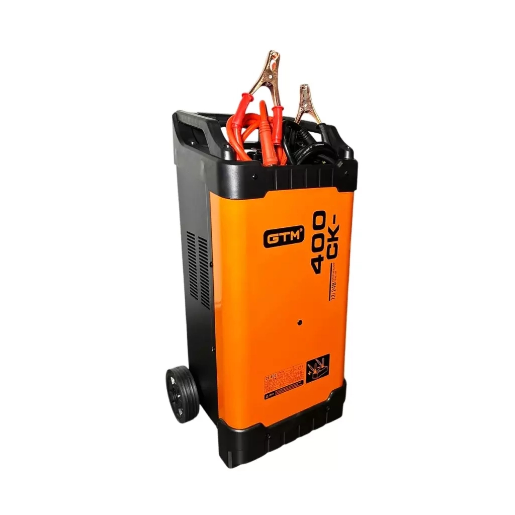 Пуско зарядний пристрій GTM інверторний CK-400 12/24В 20-1000Ah, пуск.струм-200A (CK-400)