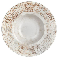 By Bone series "Antico" plate for pasta with a straight edge 28 cm 480 ml (AN-GT-28-CK)