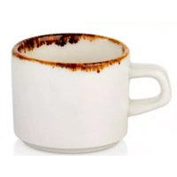 Cup By Bone series "Harmony" Gleam 75 ml white (HA-GL-GT-01-KF)