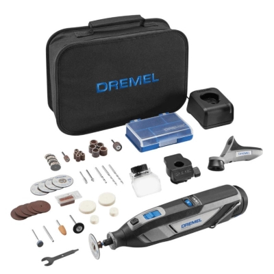 Гравер Dremel 8240-3/45 12V, 1х2Ah, 5000-35000об/хв, 45 акс, ЗП, 0.66кг (F.013.824.0JF)