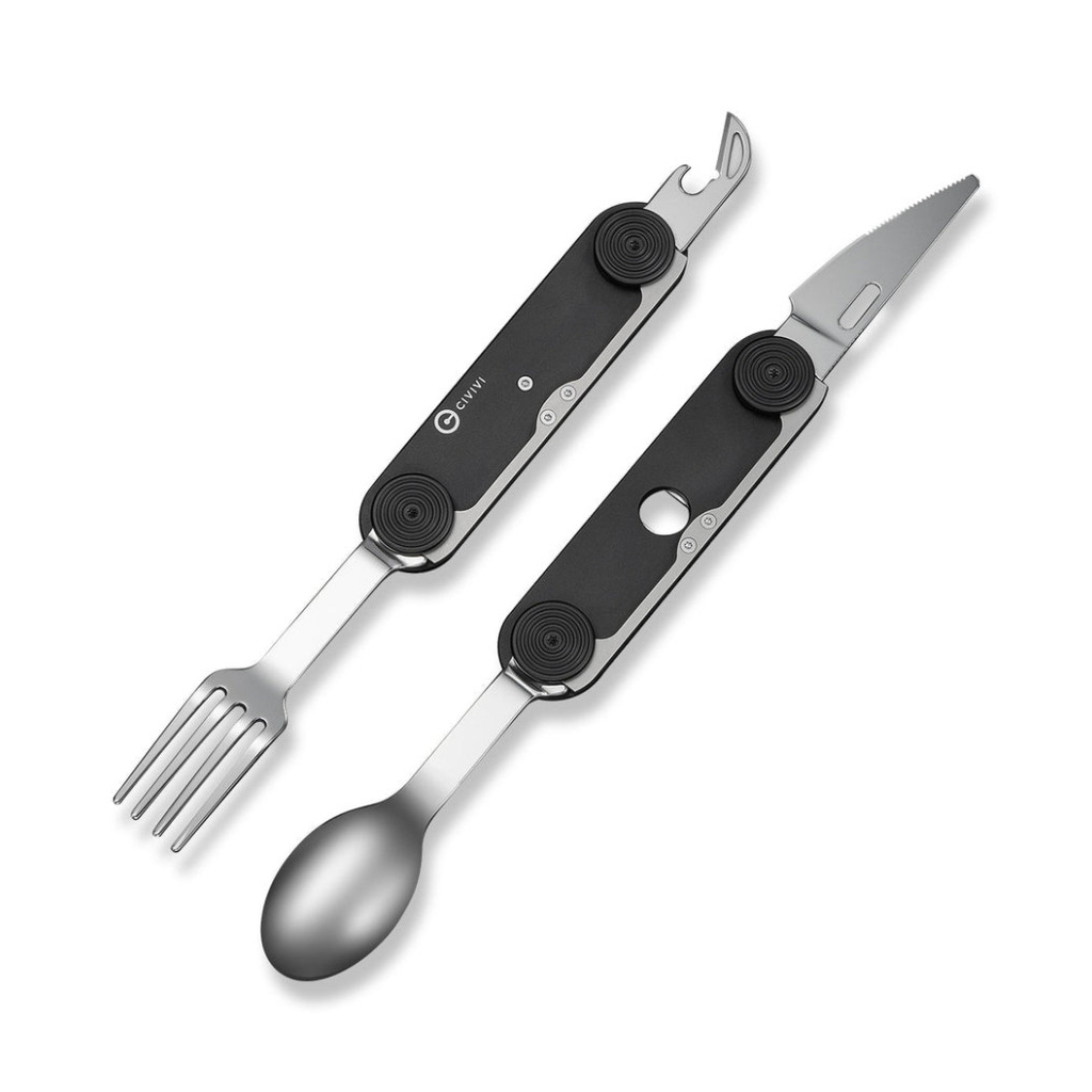 Набір туристичного посуду Civivi Partake чорний (C24032C-1)