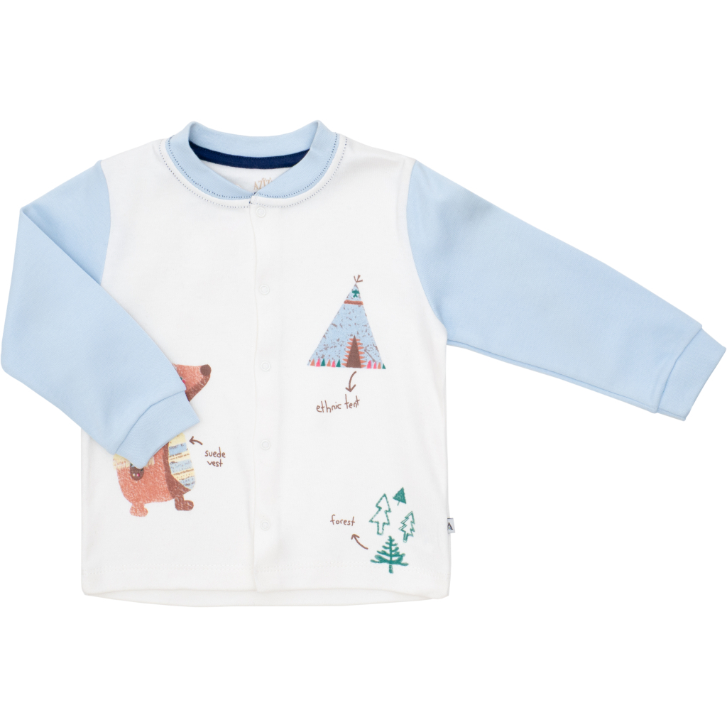 Піжама дитяча Aziz з довгим рукавом (9198-92B-blue)