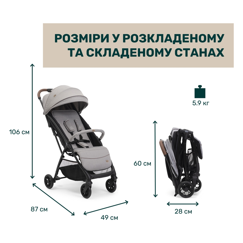 Коляска Chicco Glee (87068.43)