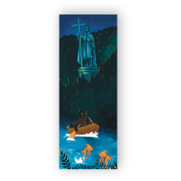 Bookmarks for books by Lyutsink "Night in Kyiv. Dnipro" 1 pc. (LK000000017) (2000000000017)