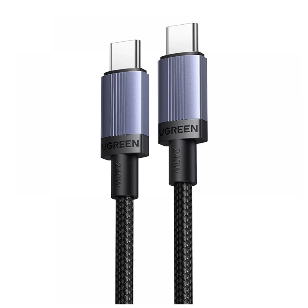 Дата кабель USB-C to USB-C 2.0m 100W 480Mbps black Ugreen (65833)