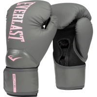 Боксерські рукавички Everlast Elite 2 Boxing Glove P00003310 сірий, рожевий 10 унцій (009283624101)