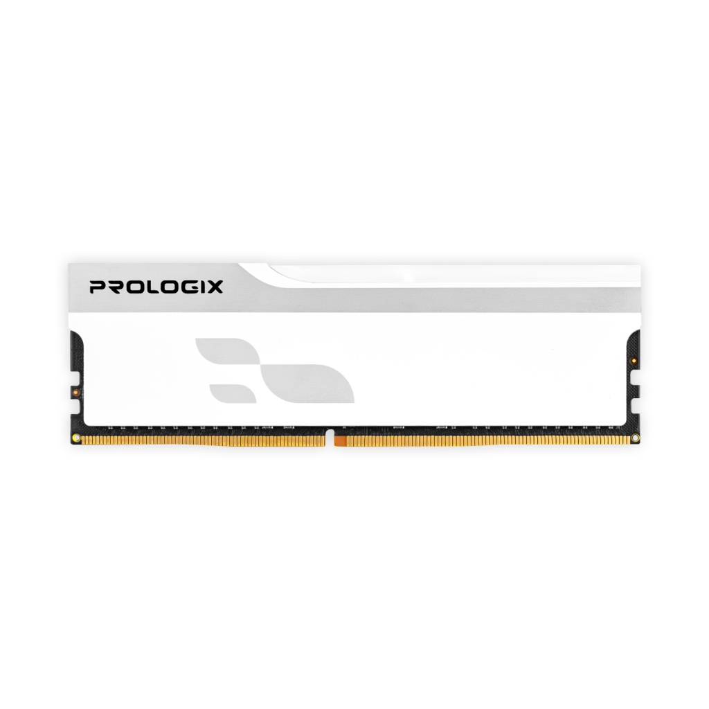 Модуль пам'яті для комп'ютера DDR5 16GB 5600 MHz Onyx White Prologix (PRO16GB5600YW5)