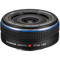 Об'єктив Olympus EW-M1728 17mm 1:2.8 Black (N4290792)