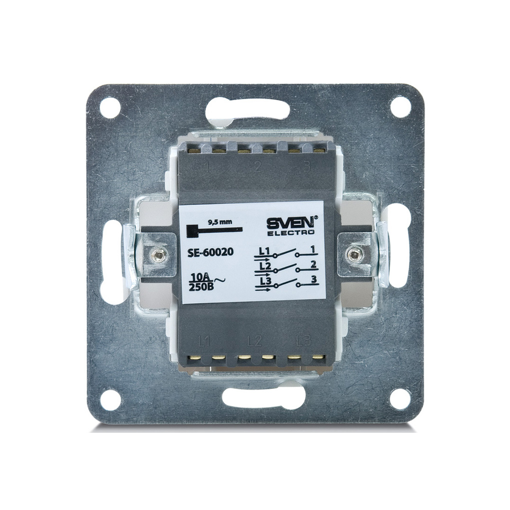 Вимикач Sven SE-60020 white (7100045)