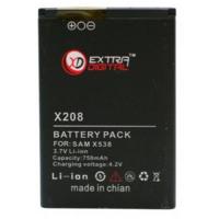 Акумуляторна батарея Extradigital Samsung SGH-X208 (750 mAh) (BMS6338)