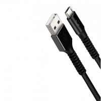 Дата кабель USB Type-C 2A Ares Black 1m Cord (CDAR-T1-2B)