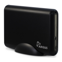 Кишеня зовнішня Argus 3.5' SATA III, max 16TB ,USB Type C Al (GD-35613-S3)