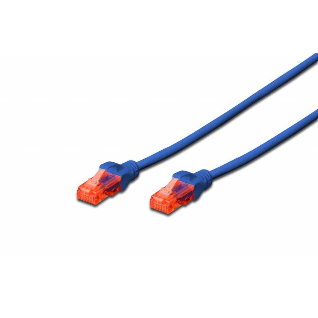 Патч-корд 0.5м, UTP, cat.6, AWG 26/7, CCA, PVC, blue Digitus (DK-1612-005/B) Патч-корд 0.5м, UTP, cat.6, AWG 26/7, CCA, PVC, blue Digitus (DK-1612-005/B)