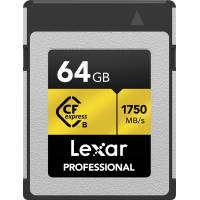 Карта пам'яті Lexar 64GB CFexpress Type-B Professional (LCFX10-64GCRB)