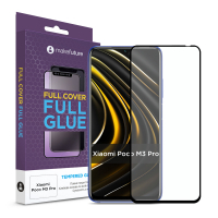 Скло захисне MakeFuture Xiaomi Poco M3 Pro Full Cover Full Glue (MGF-XPM3P)