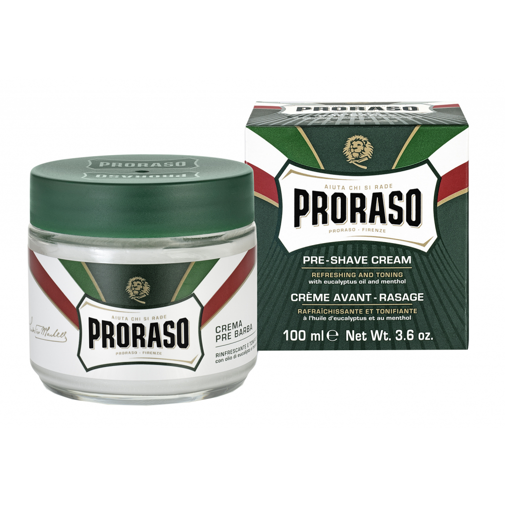 Крем для гоління Proraso для догляду за шкірою до гоління 100 мл (8004395001040/8004395006052)