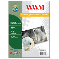 Фотопапір WWM A4 Premium (PSG280.100)
