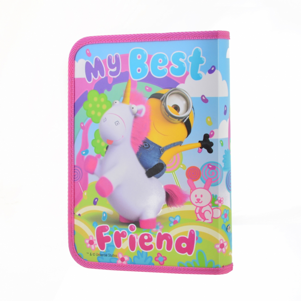 Папка для зошитів Yes В5 на блискавці Minions Fluffy (491657)