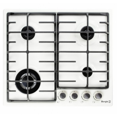 Варочна поверхня Borgio 6942-17 FFD white Enamelled