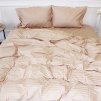 Bedding MirSon Satin Stripe 30-0004 Cream 110x140 for children (2200005246085)