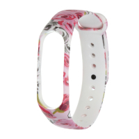 Ремінець до фітнес браслета Armorstandart для Xiaomi Mi Band 4/3 Roses (ARM55642)