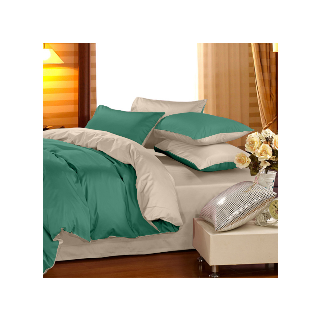 Постільна білизна MirSon Сатин Premium 0844 + 0841 James King Size (2200002028479)