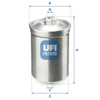 Fuel filter UFI 31.502.00