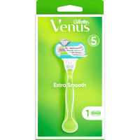 Gillette Venus Extra Smooth razor with 1 replaceable cartridge (7702018487202/7702018323012)
