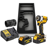Screwdriver DeWALT 18 V XR Li-lon, 406 Nm, 5 Ah, 2 batteries, ZP, case (DCF921P2G)