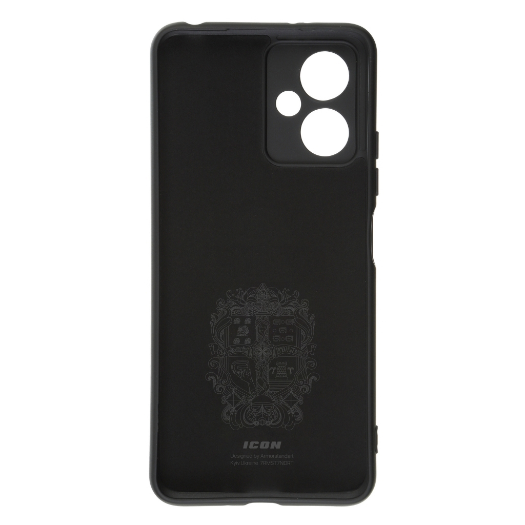 Чохол до мобільного телефона Armorstandart ICON Case Xiaomi Redmi Note 12 5G Black (ARM65192) Чохол до мобільного телефона Armorstandart ICON Case Xiaomi Redmi Note 12 5G Black (ARM65192)