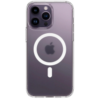 Чохол до мобільного телефона Spigen Apple iPhone 14 Pro Max Ultra Hybrid MagFit, Frost Clear (ACS05583)