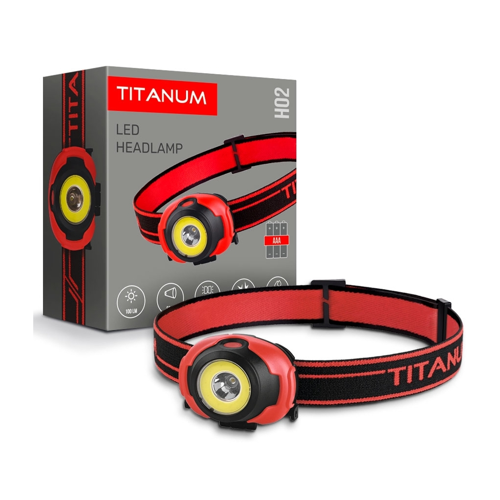 Ліхтар TITANUM 100Lm 6500K (TLF-H02) Ліхтар TITANUM 100Lm 6500K (TLF-H02)