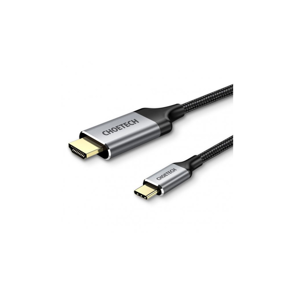 Кабель мультимедійний USB-C to HDMI M 1.8m 4K60Hz Choetech (CH0021-BK)