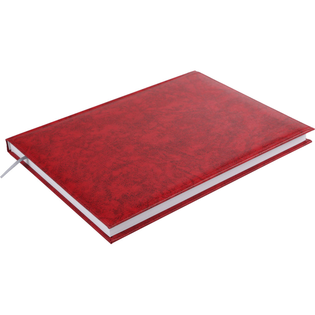 Тижневик Buromax недатований Base А4 з бумвініла на 288 сторінок червоний (BM.2094-05)