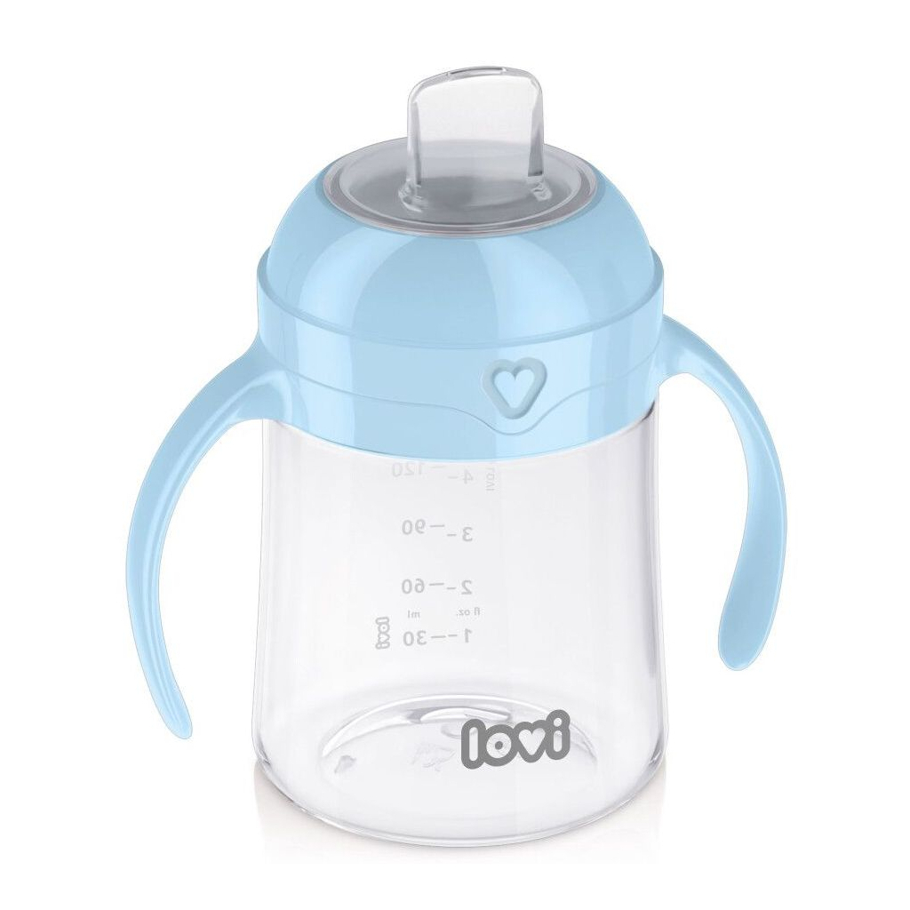 Поїльник-непроливайка Lovi 150 мл - блакитна (35/358)