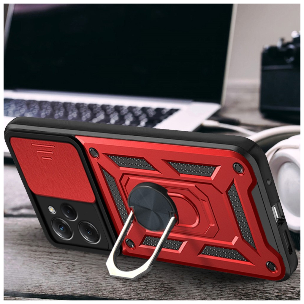 Чохол до мобільного телефона BeCover Military Poco X5 Pro 5G Red (709117) Чохол до мобільного телефона BeCover Military Poco X5 Pro 5G Red (709117)