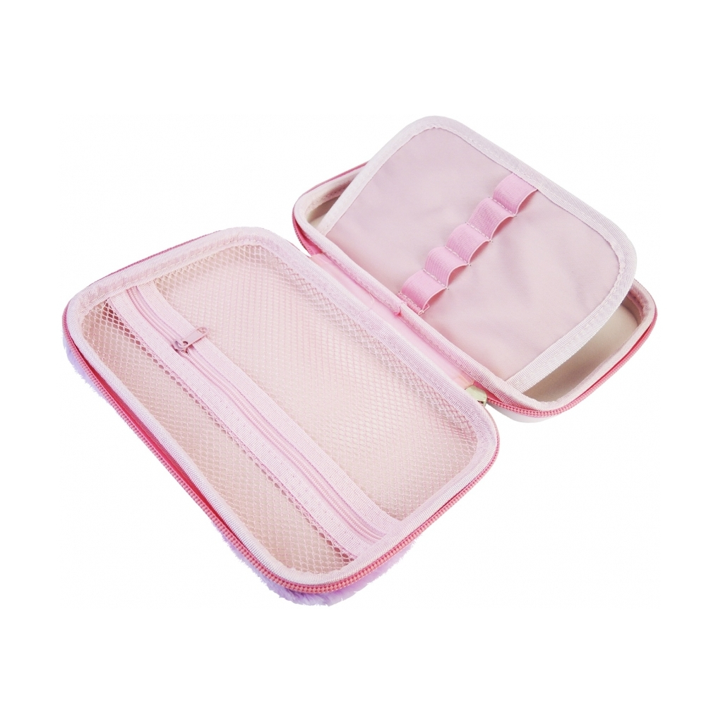 Пенал Cool For School 1 відділення з плюшем та аплікацією Блакитний (CF6514-blue) Пенал Cool For School 1 відділення з плюшем та аплікацією Блакитний (CF6514-blue)