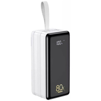 Батарея універсальна Remax 80000mAh Chinen Series 22.5W PD+QC with LED Light (RPP-291_White)