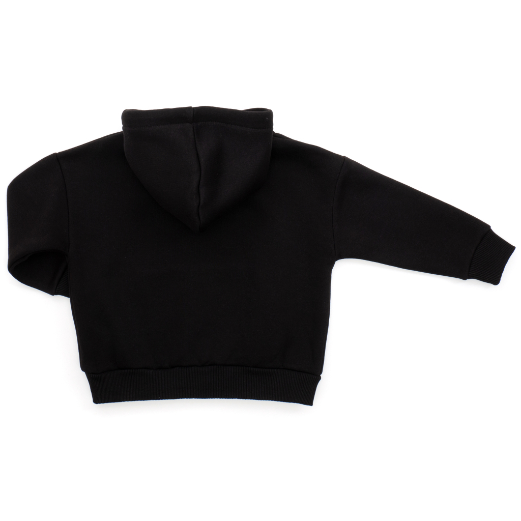 Кофта дитяча Cloise худи флісова (CL0115008-128-black)